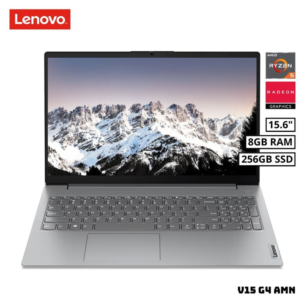 LAPTOP LENOVO V15 G4 AMN 15.6 FHD AMD RYZEN 5 7520U 8GB RAM 256GB SSD