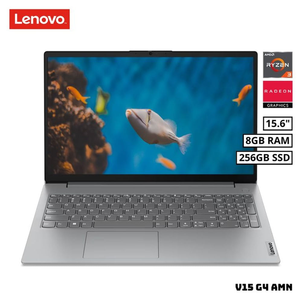LAPTOP LENOVO V15 G4 AMN 15.6 FHD AMD RYZEN 3 7320U 8GB RAM 256GB SSD