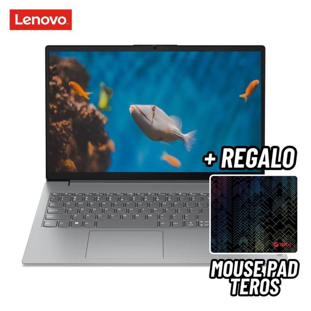 LAPTOP LENOVO V15 G4 AMN 15.6 FHD AMD RYZEN 3 7320U 8GB RAM 256GB SSD + MOUSE PAD TEROS