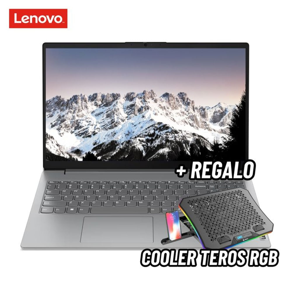 LAPTOP LENOVO V15 G4 AMN 15.6 FHD AMD RYZEN 5 7520U 8GB RAM 256GB SSD + COOLER TEROS