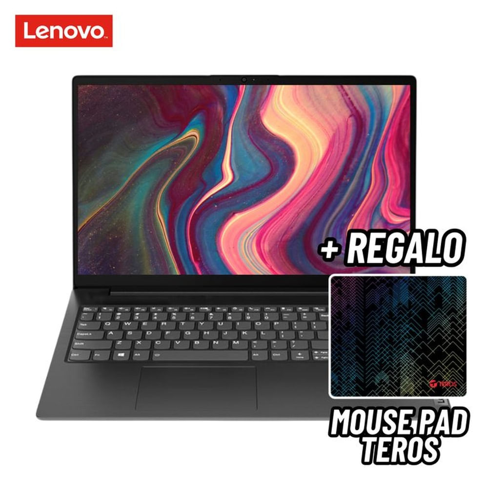 LAPTOP LENOVO V15 G2 IJL 15.6 FHD INTEL CELERON N4500 8GB RAM 256GB SSD + MOUSE PAD TEROS