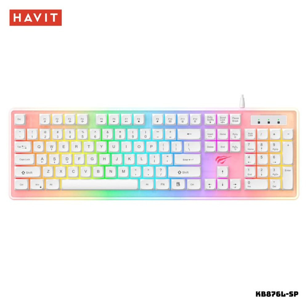 TECLADO GAMER HAVIT GAMENOTE - KB876L-SP