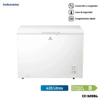 CONGELADOR INDURAMA 297 L BLANCO CROMA - CI-320Bl