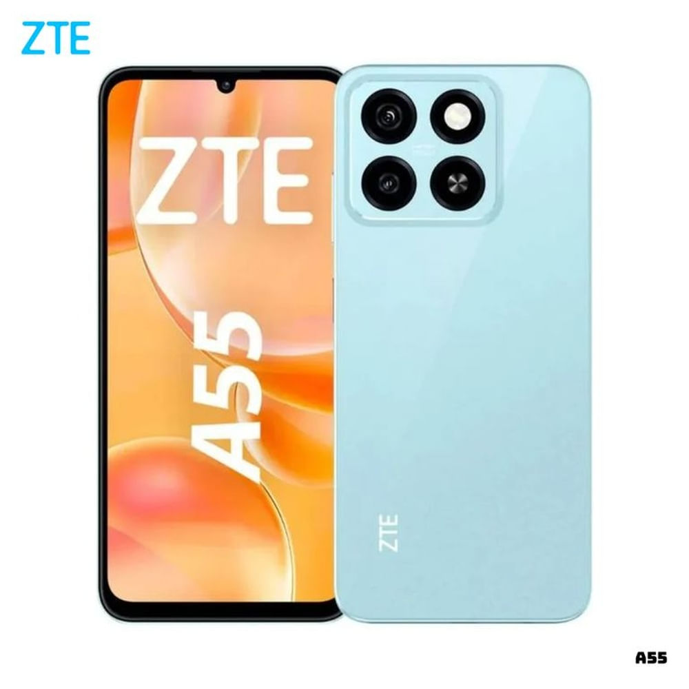 CELULAR ZTE BLADE A55 4GB RAM 128GB ROM - AZUL