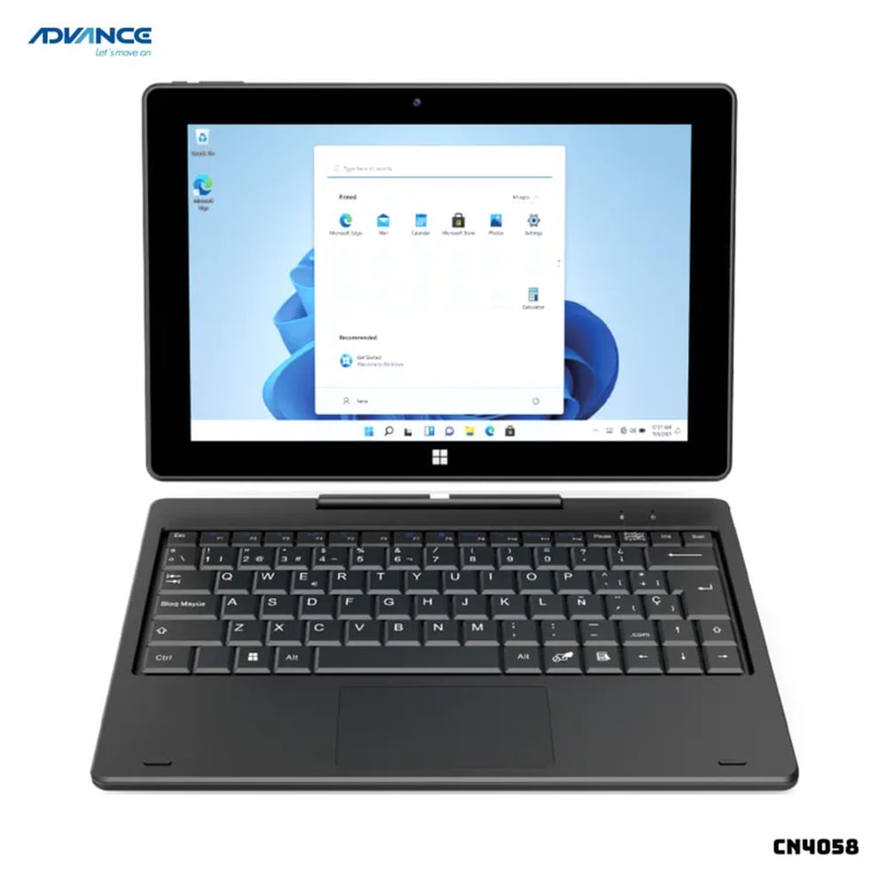 LAPTOP 2 EN 1 ADVANCE CN4058 10.1 UHD GRAPHICS INTEL CELERON N4020 8GB RAM 128GB