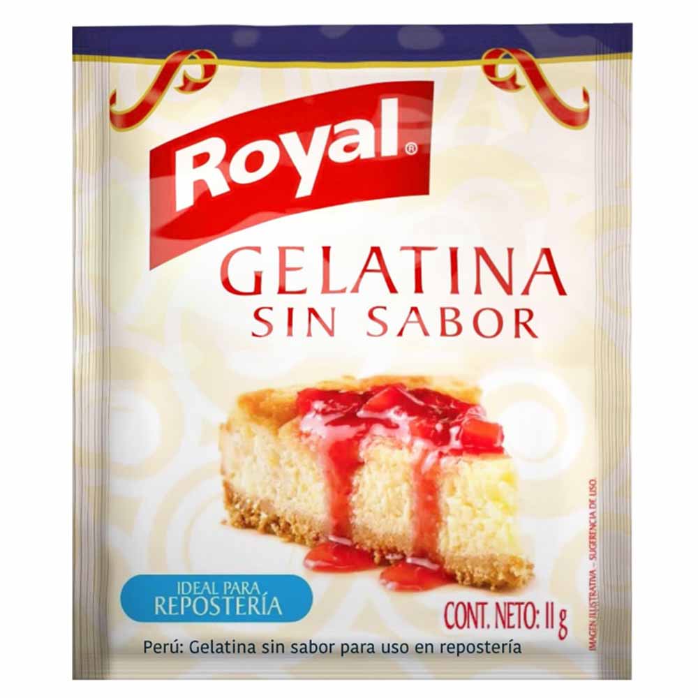 Gelatina Royal Sin Sabor Sobre 11g Plazavea Supermercado