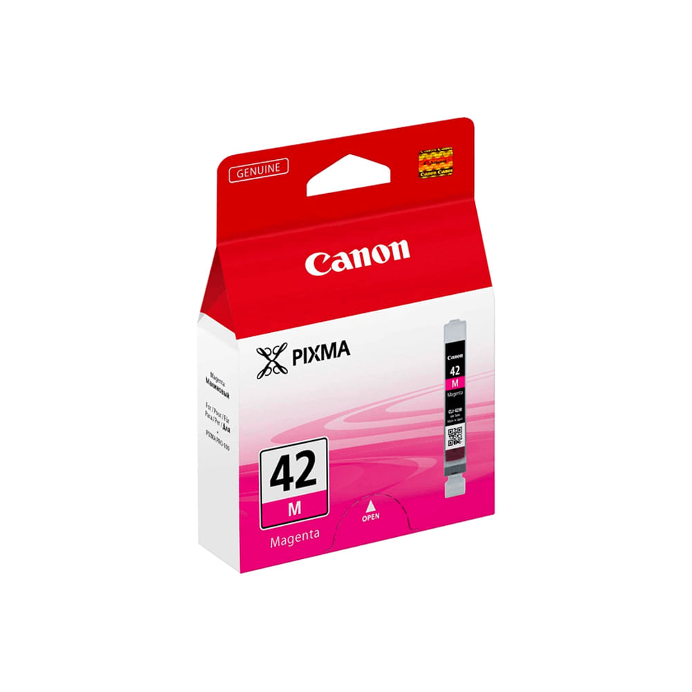 Tinta Canon CLI-42M Magenta para Impresora Pro-100  Alta Calidad Colores Vibrantes