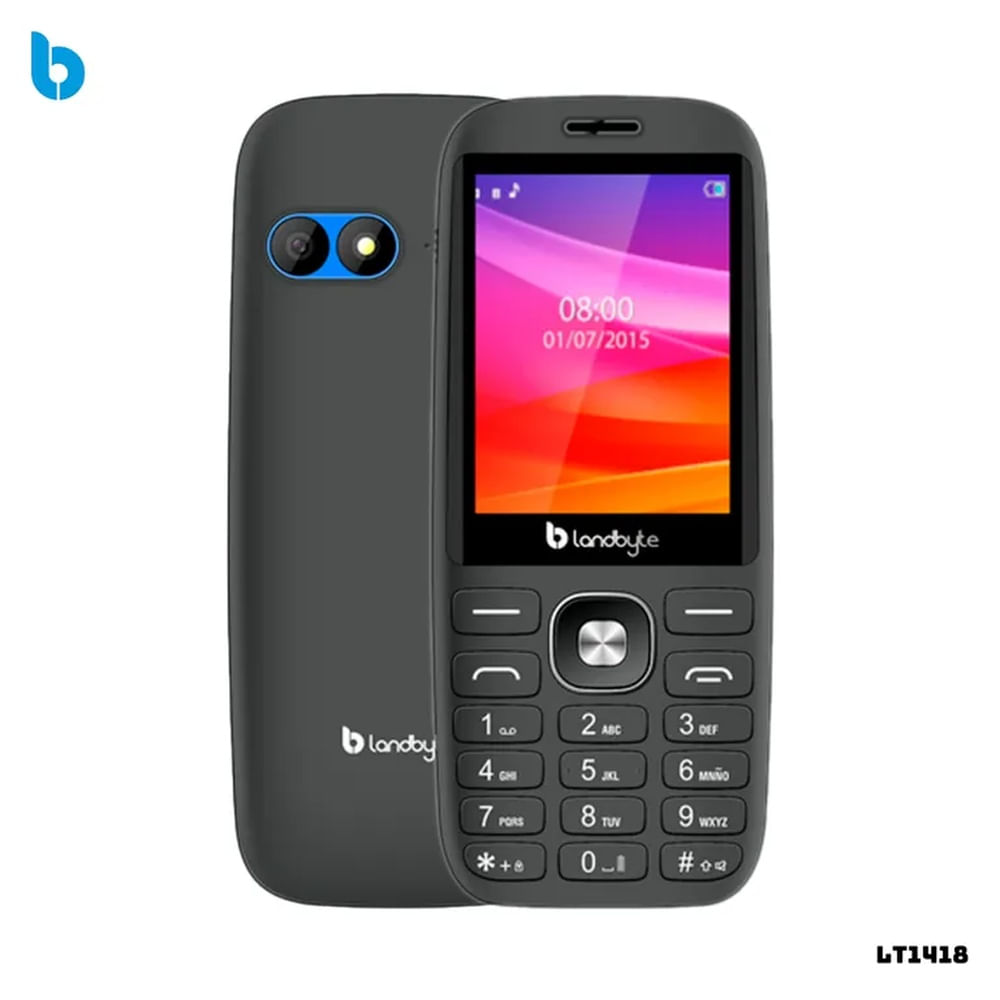 CELULAR BASICO LANDBYTE LT1418 4G DUAL SIM - AZUL