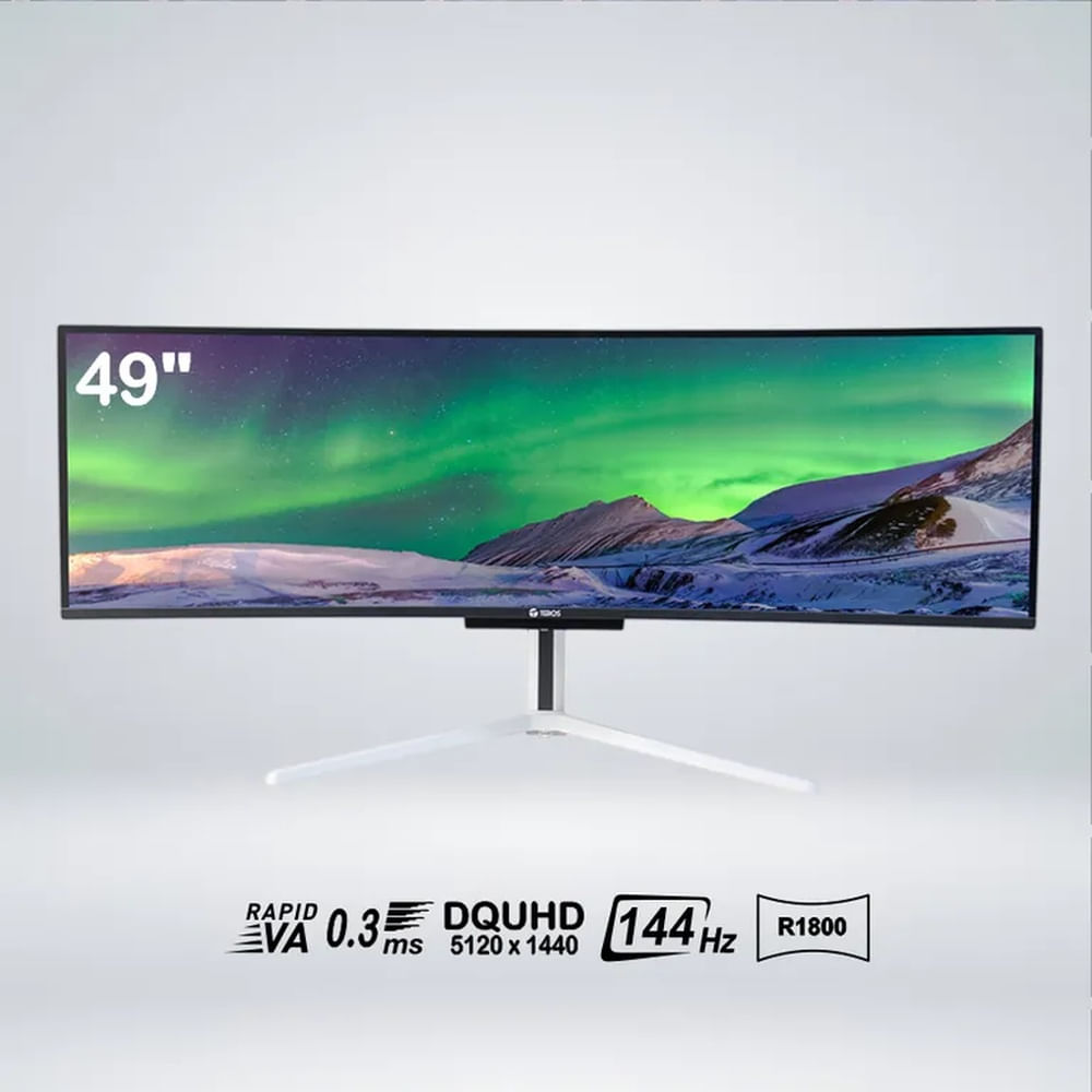MONITORGAME CURVO TE-4920G QD-OLED 49 "" VA 144hz 0.03ms HDR400 SPEAKER