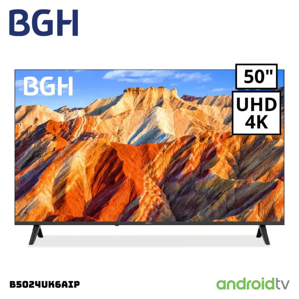 TELEVISOR BGH 50 SMART TV ANDROID TV 4K UHD LED - B5024UK6AIP