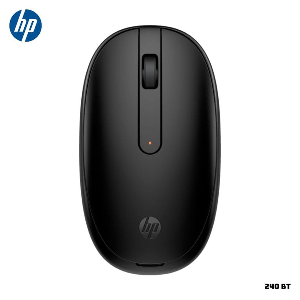 MOUSE INALAMBRICO HP 240 DISEÑO AMBIDIESTRO 1600 DPI - NEGRO