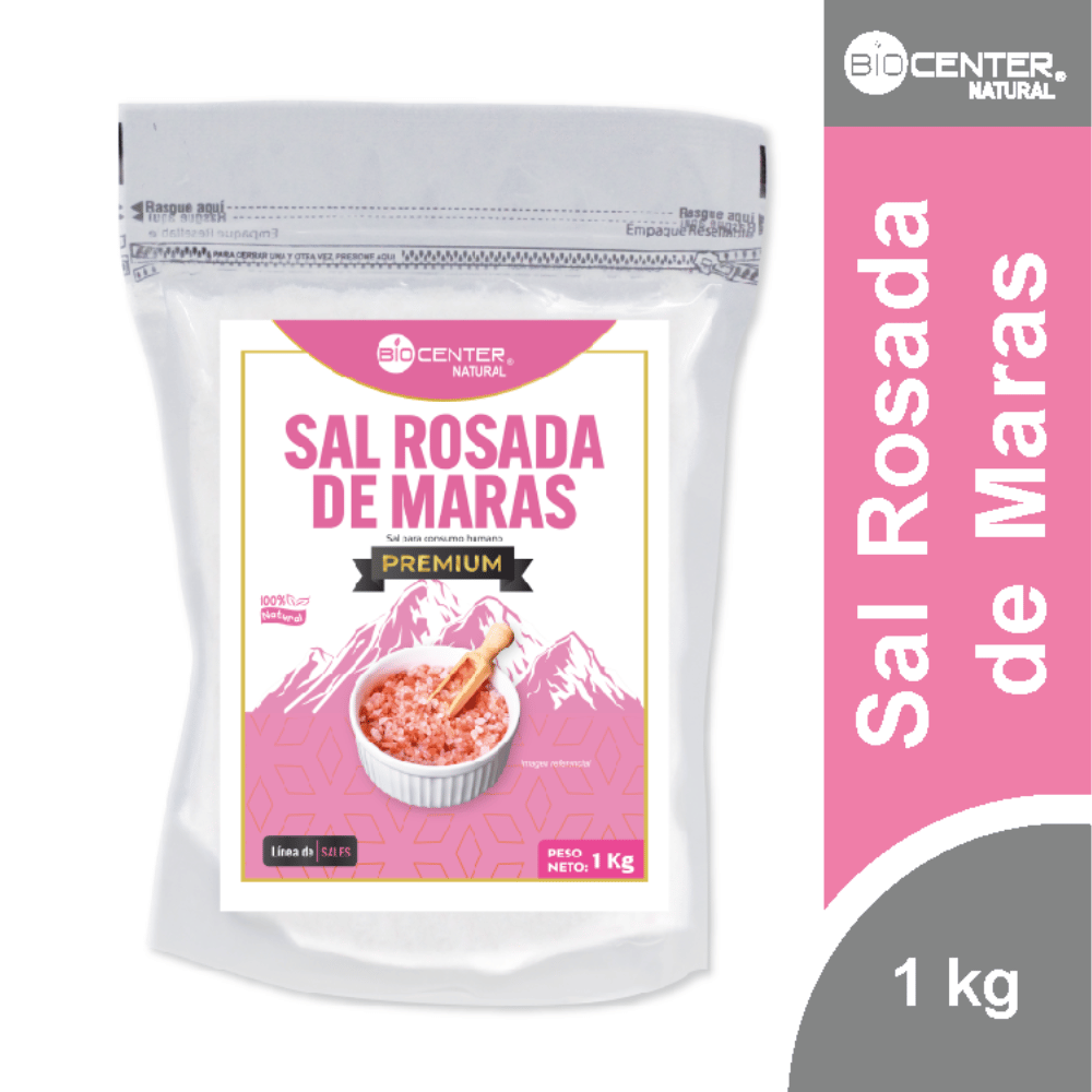 Sal rosada de maras Biocenter Natural x 1 kg