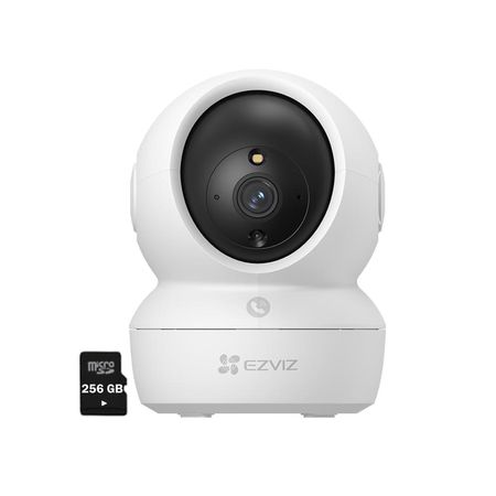 Cámara Wifi Inalámbrica H6C PRO 3K 5Mp Ezviz Gira 360 Micro SD 256Gb