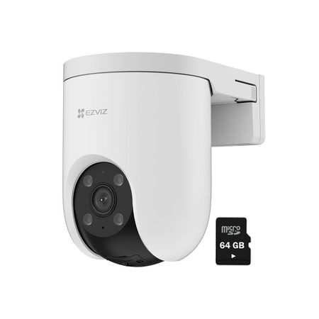 Cámara Seguridad Wifi H8C PRO 3K 5MP Ezviz Gira 360 Smart Micro SD 64GB