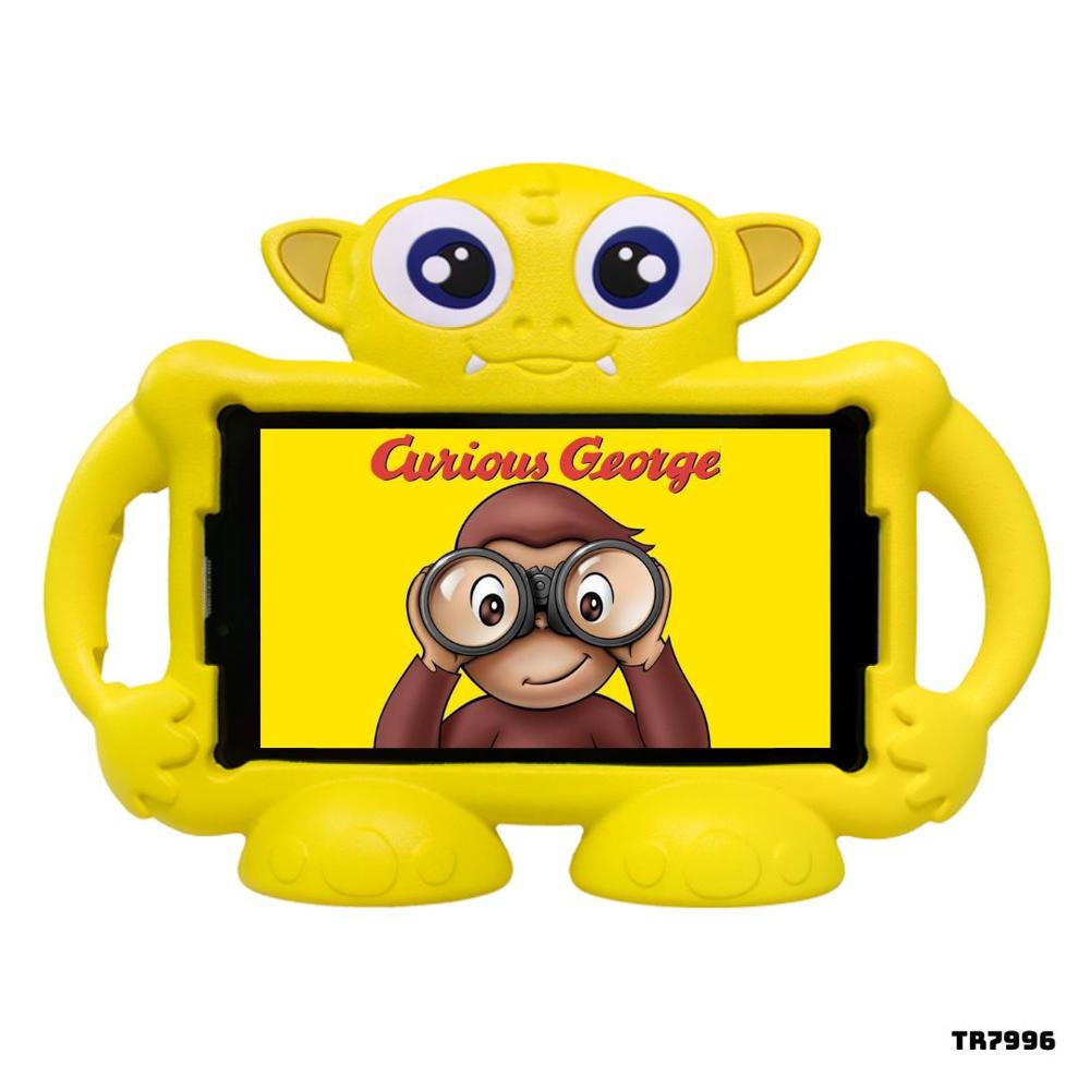 TABLET PARA NIÑOS ADVANCE PRIME 7 PULGADAS 2GB RAM 32GB ROM - TR7996 + CASE MONSTER AMARILLO