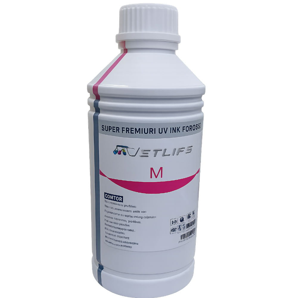 Tinta JetLife Super Premiun UV Ink For Ciss 1Lt Rojo