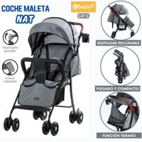 COCHE DE PASEO NAT GRIS COD. 1002
