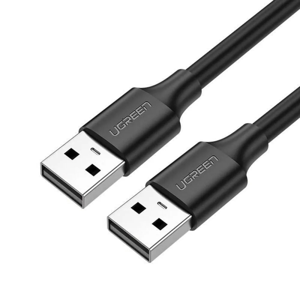 Cable UGREEN USB 2.0 A Male to A Male 1m Black US102 - 10309