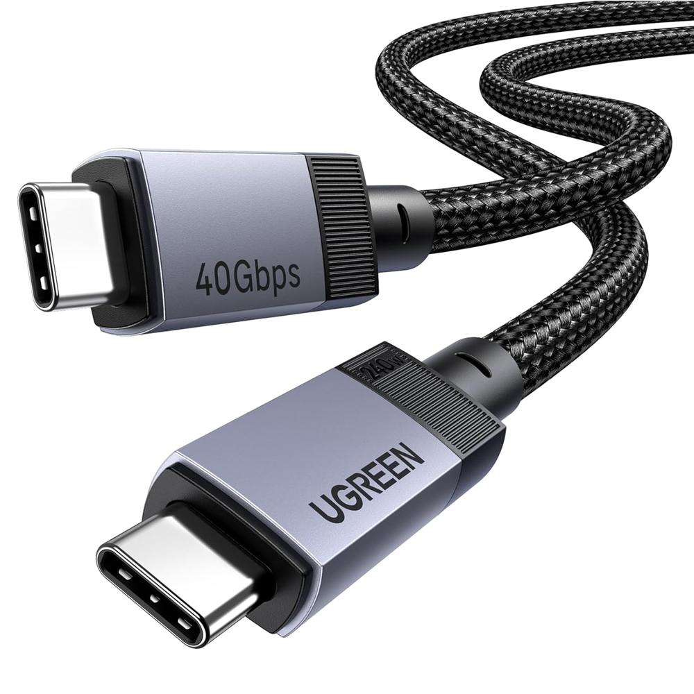 Ugreen Cable USB-C 4.0 Gen3 40Gbps 8K 60Hz 240W 1 Mt L705 - 65175