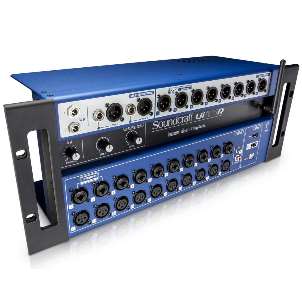 Mezclador Digital Soundcraft Ui24R 24 Ch USB Wireless SCR-5076585-01