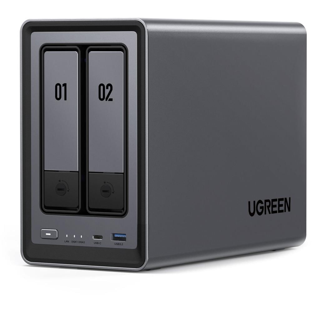 UGREEN NASync DXP2800 2-Bay NAS Enclosure 2.5GbE HDMI 4K - 25242