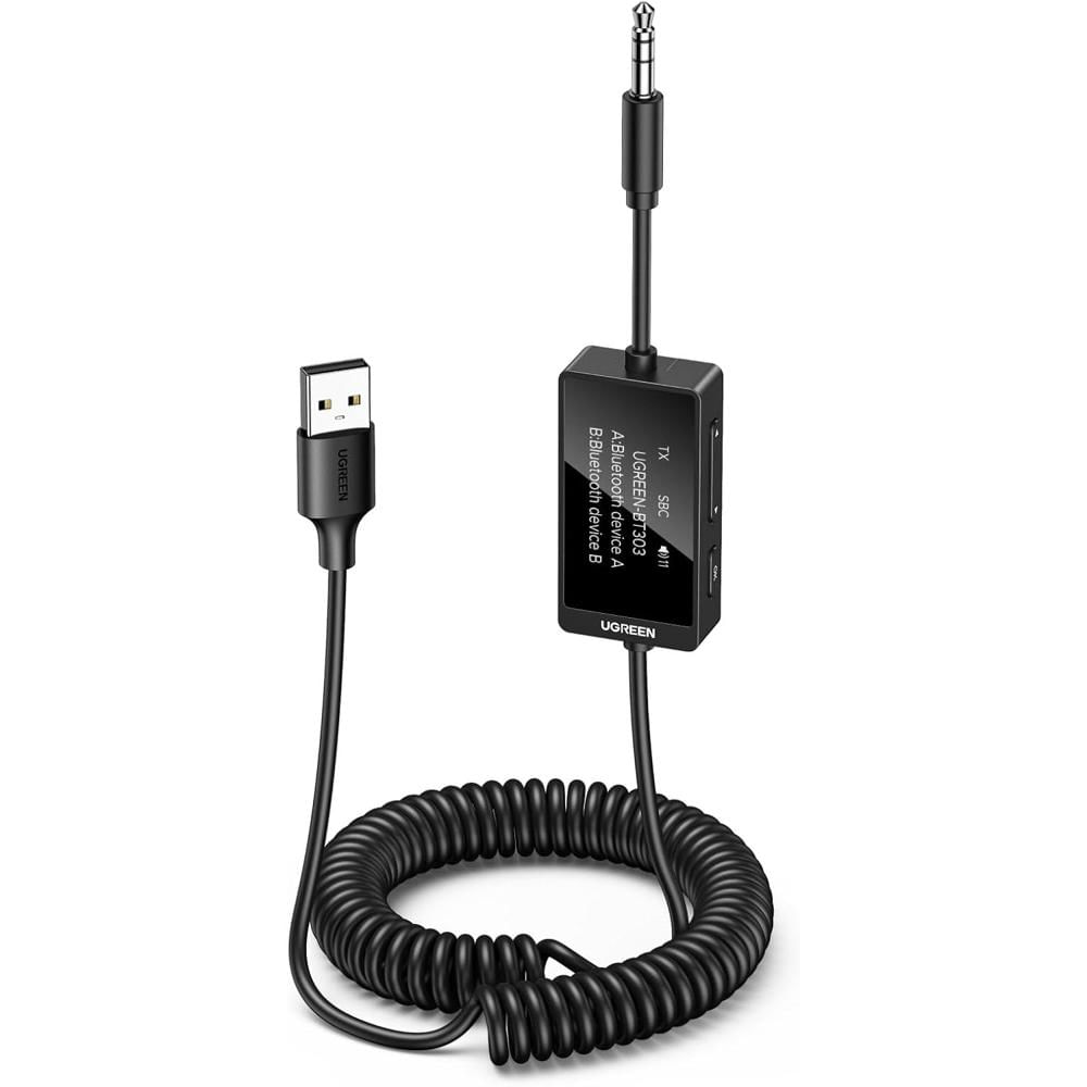 Ugreen Adaptador USB Bluetooth 5.3 Dongle P and Play BT301 - 45236