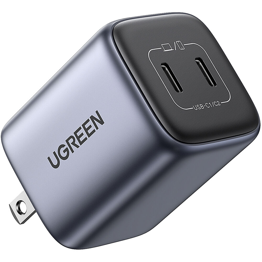 Ugreen Cargador Nexode USB-C 45W 2 Puertos GaN CD294 - 90572