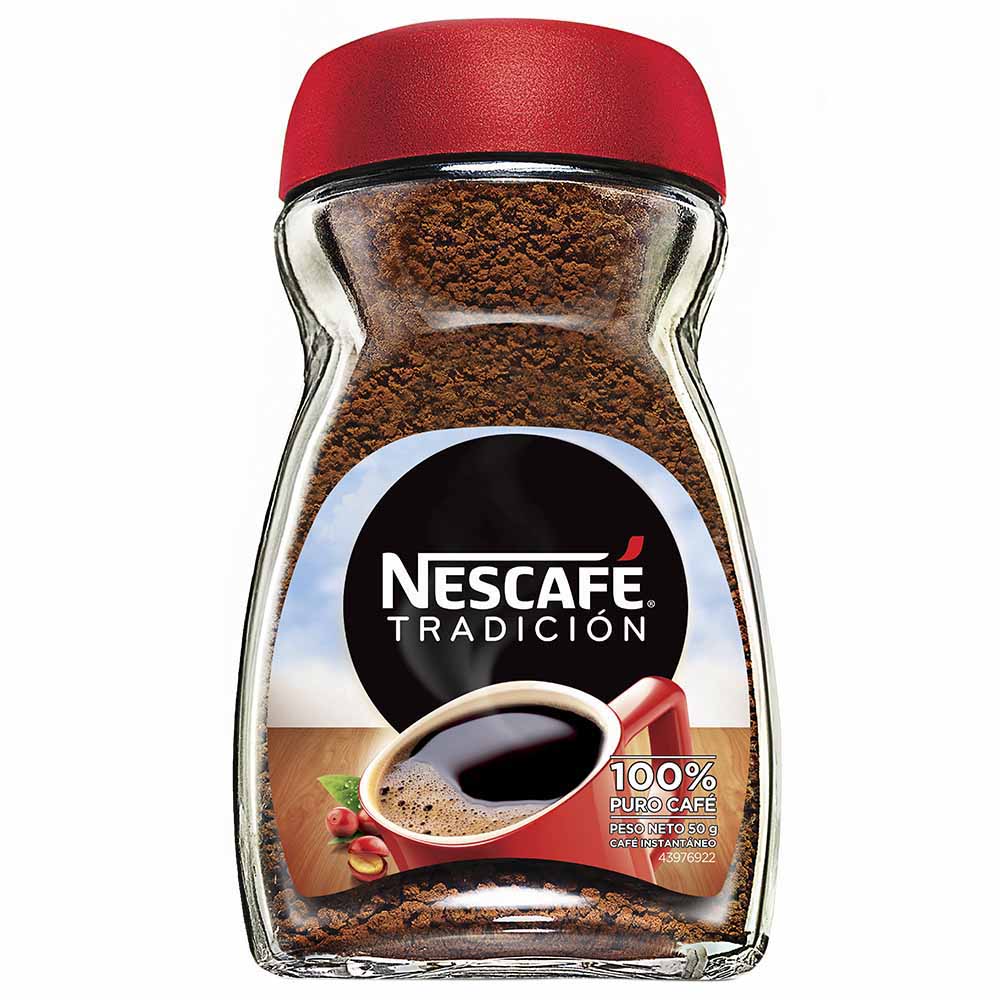 Café Instantáneo NESCAFÉ Tradición Frasco 50g plazaVea
