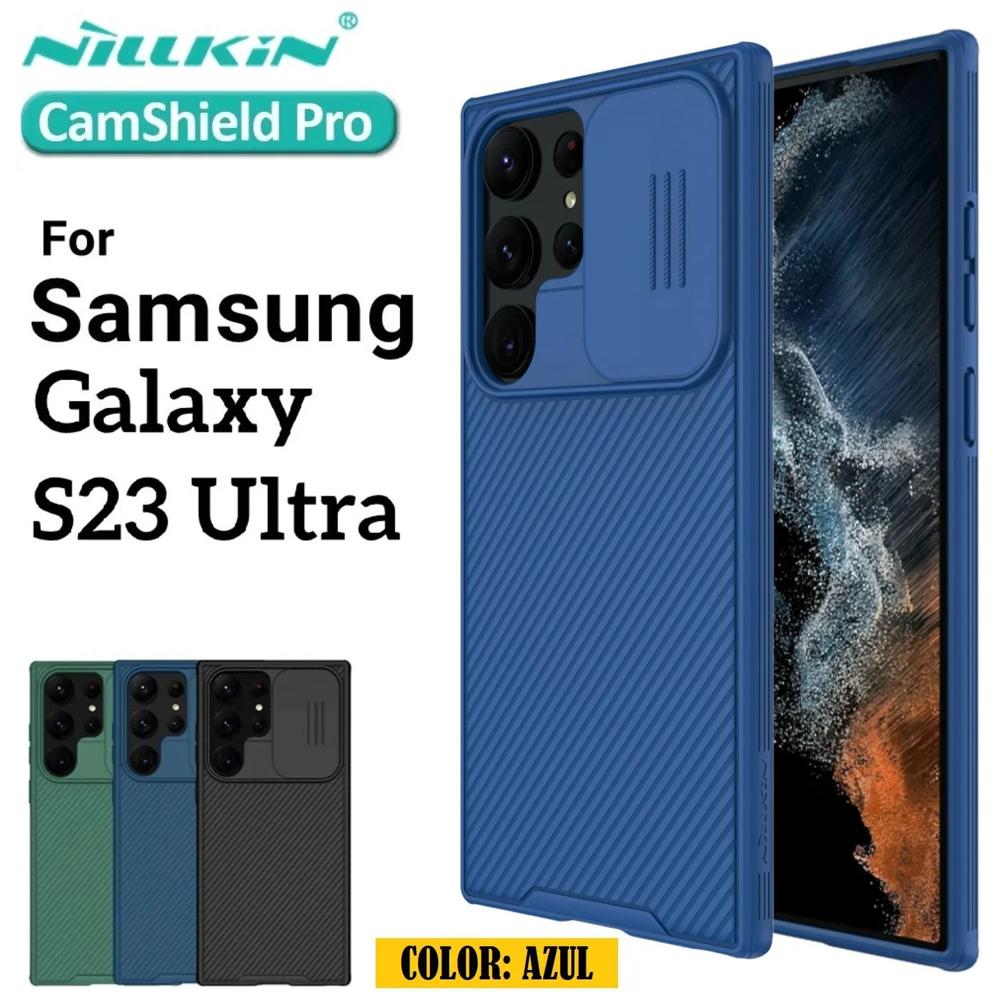 Case Nillkin Camshield Blue - Galaxy S23 Ultra