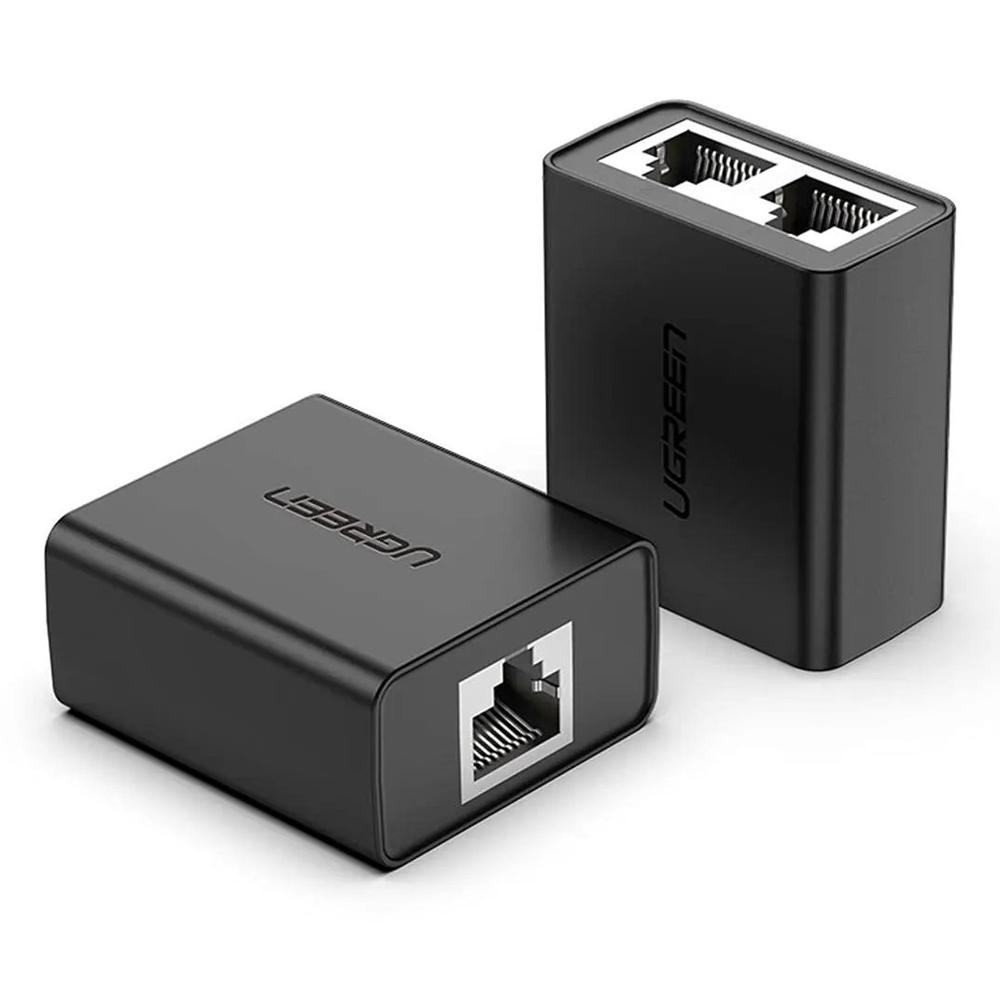 Splitter RJ45 Adaptador 2x Pack Lan Cat6 Black Ugreen CM210 - 50923