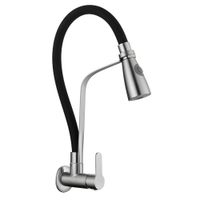 Llave para Cocina Satinado con Pico Flexible  LC304-036801