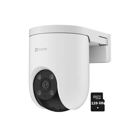 Cámara Seguridad Wifi H8C PRO 3K 5MP Ezviz Gira 360 Smart Micro SD 128GB