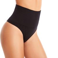 Calzon Faja Cintura Alta Microfibra Levanta Gluteos Negro XL