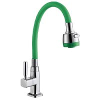 Llave Ganso de Cocina Verde GF1205-04