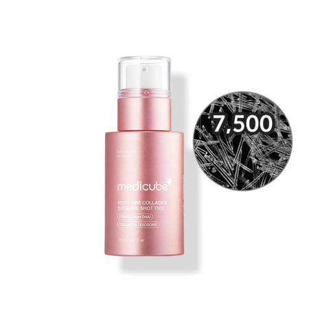 Medicube PDRN Pink Collagen Exosome Shot Serum 7500 30ml Microagujas