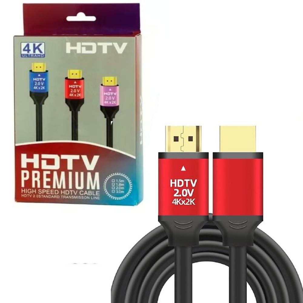 Cable HDMI 15 Metros Premium 4K Ultra HD HDTV 2.0 V