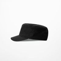 Gorra Hombre Carbonera Estilo Militar Clásico - Negro