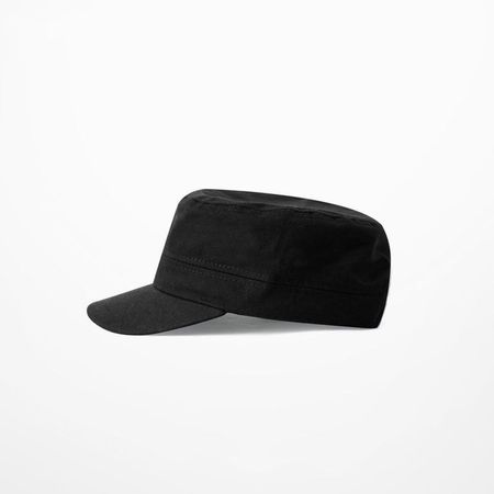 Gorra Hombre Carbonera Estilo Militar Clásico - Negro