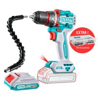 Taladro 55Nm Inalámbrico 20V atornillador destornillador BRUSHLESS Total