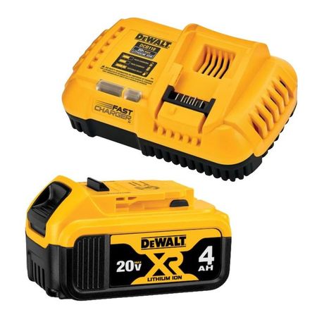 BATERIA 20V 4A Cargador Rápido 20V FLEXVOLT CARGA RAPIDA 8A Dewalt
