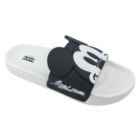 Sandalias Mujer Playeras Mickey Mouse Blanco Talla 37