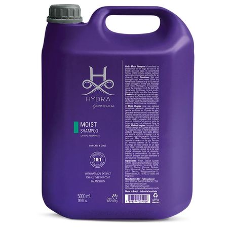 HYDRA Moist Shampoo 5000 ml Champu para Perros y Gatos