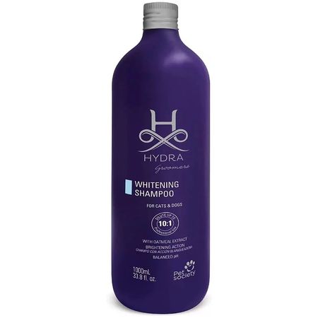 Hydra Whitening Shampoo 1000 ml Champu Blanqueador para Perros y Gatos