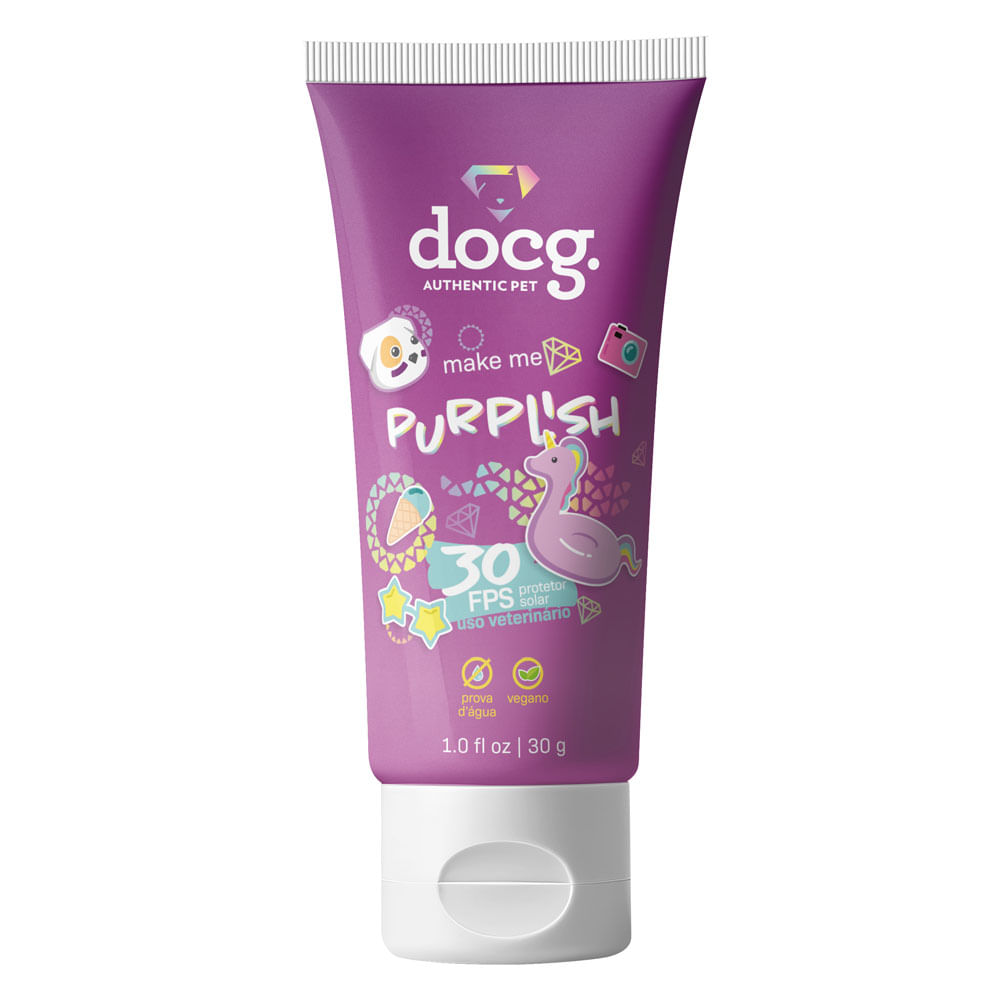 Make Me Protector Solar Color Morado Para Perro y Gato 30gr