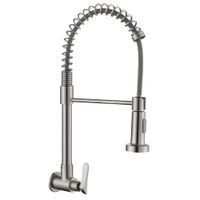 Llave Ganso Acero Satinado LC304-2014