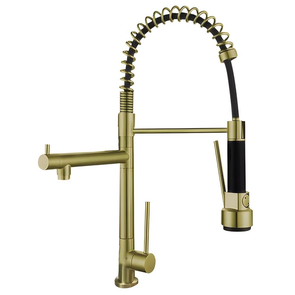 Llave para Cocina Dorado Moderno LC304-309807