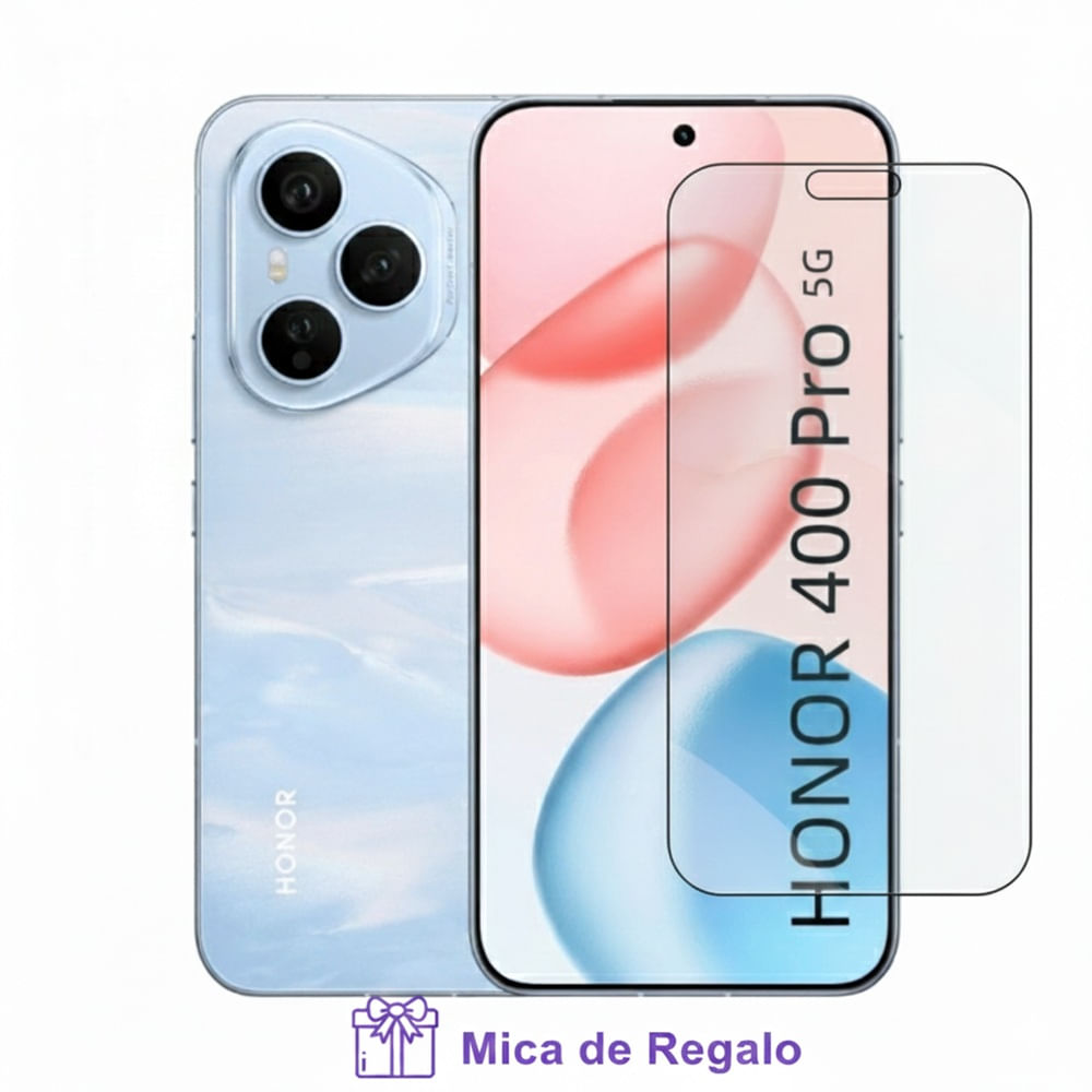 Honor 400 Pro 12Gb Ram Blue 512Gb Rom con Mica Hidrogel