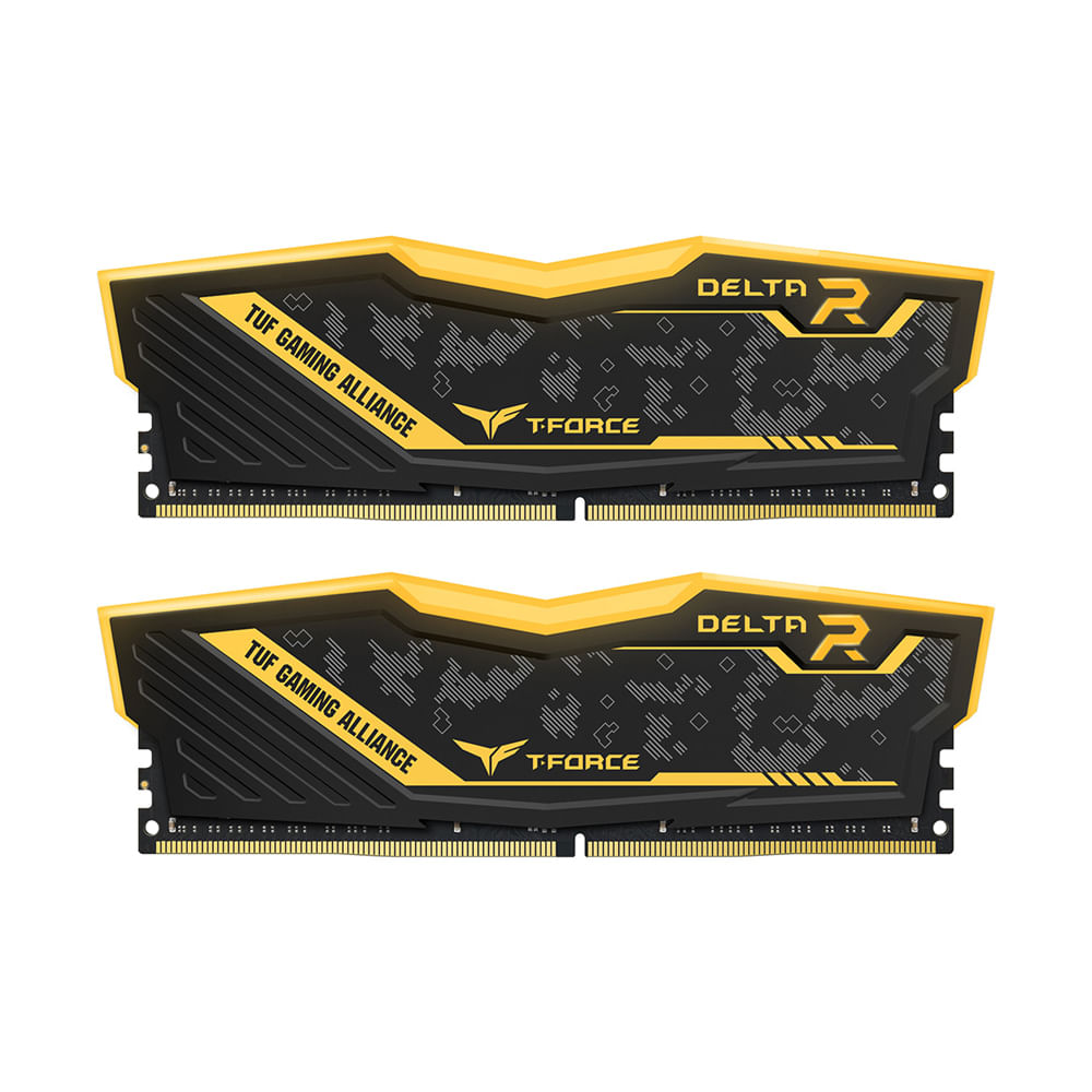 Memoria RAM TeamGroup T-Force TUF Gaming RGB 16GB 2x8GB DDR4 3600MHz Iluminación RGB