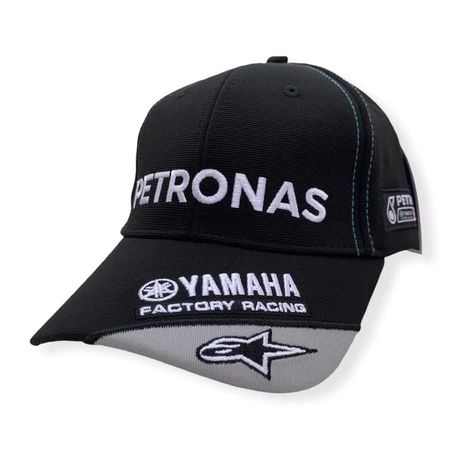 Gorra Yamaha Petronas R6 Original SBK Moto GP Alpinestars Negro