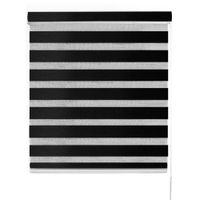 Cortina Roller Duo Premium Screen Negro Ancho 190cm x Alto 200cm
